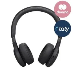 JBL Live 670NC Wireless On-Ear Headphones – Black